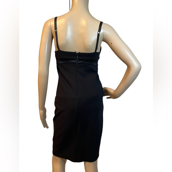 Victoria’s Secret EUC Sexy Rhinestone Studded Spaghetti Strap Black Dress (0449) - Picture 4 of 11